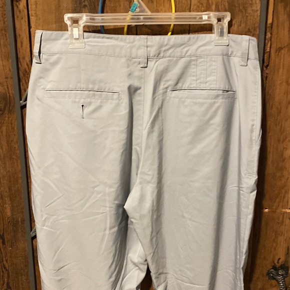 Mens grey adidas climalite golf slacks 32 x 30 - Picture 3 of 4